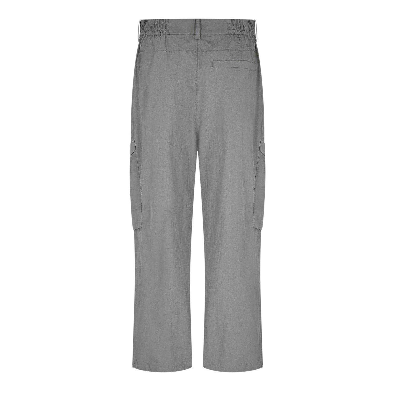 Mid Grey - Back - Represent Mens Rep Tech Cargo Trousers