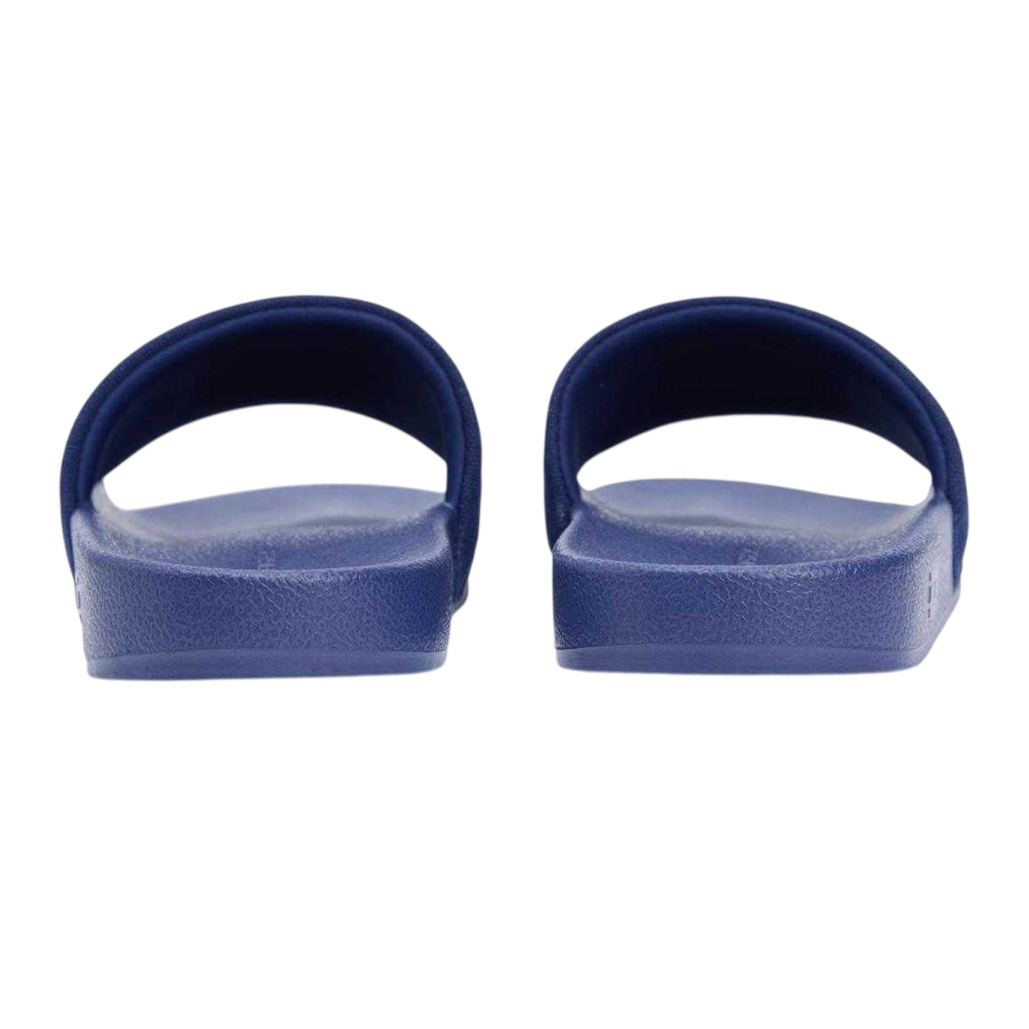 Navy - Back - Tommy Hilfiger Womens-Ladies Script Flat Sliders