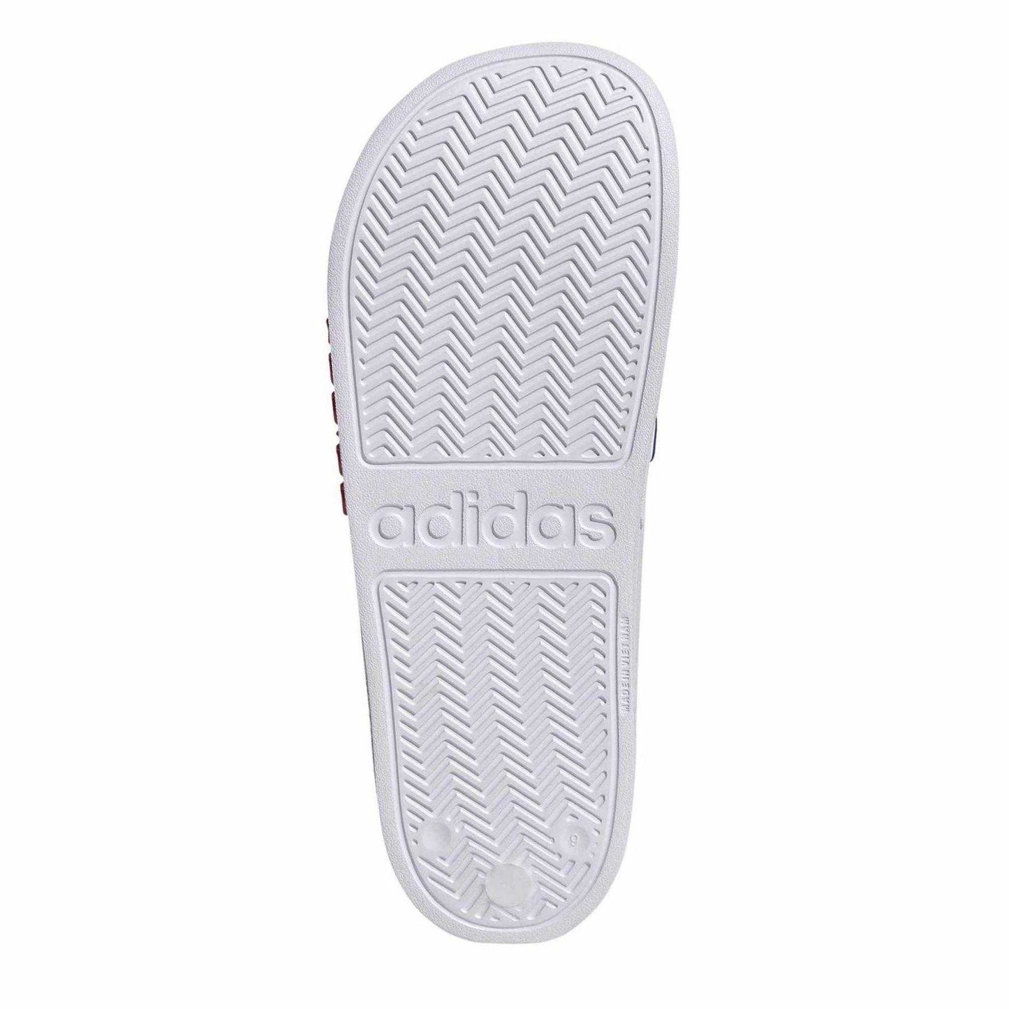 White - Side - Adidas Unisex Adult Adilette Slides