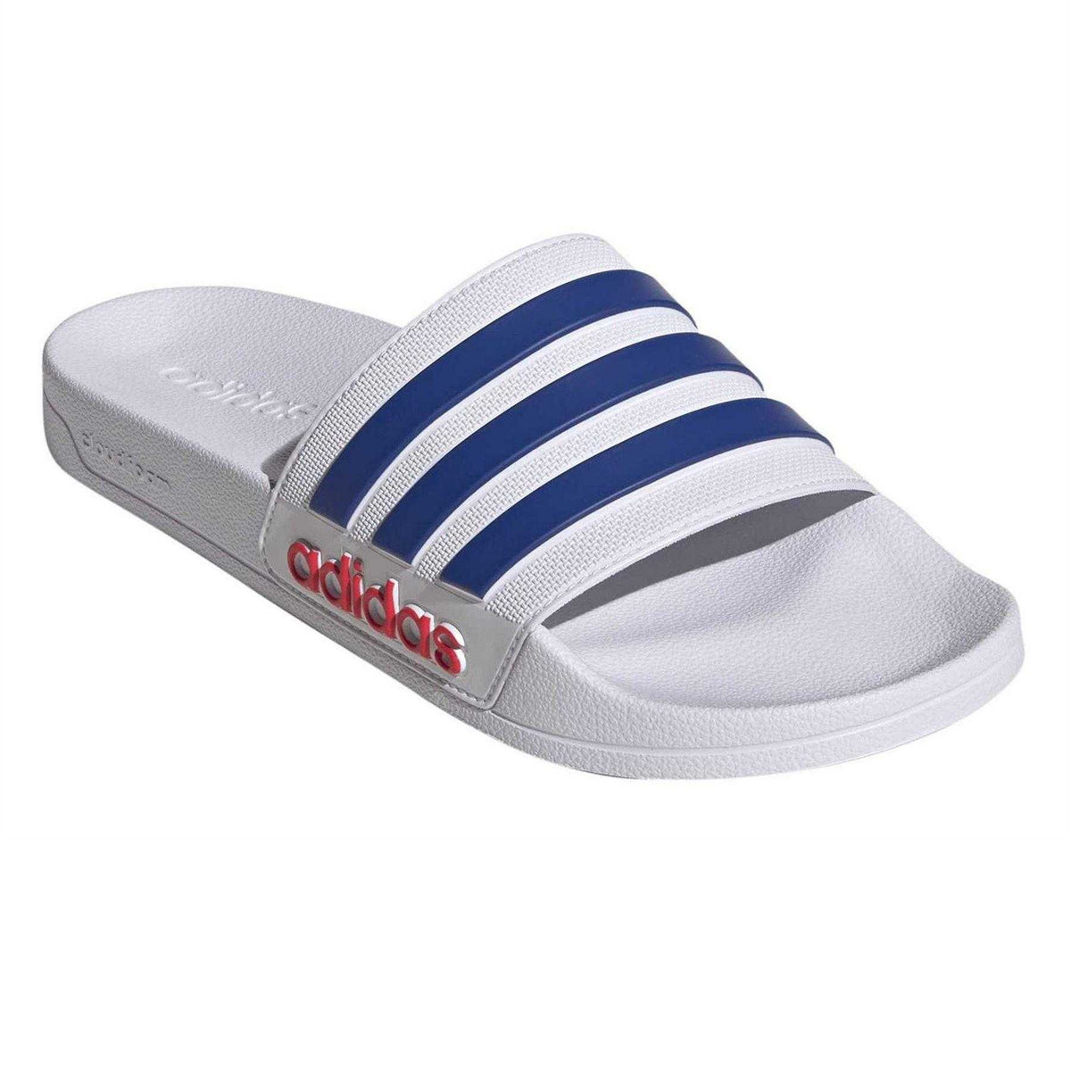 White - Pack Shot - Adidas Unisex Adult Adilette Slides