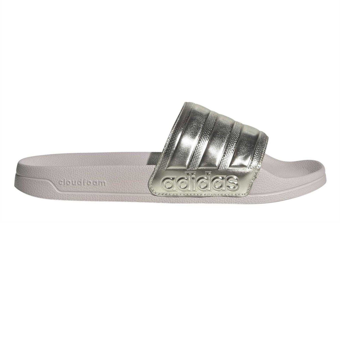 Metallic - Front - Adidas Unisex Adult Adilette Slides