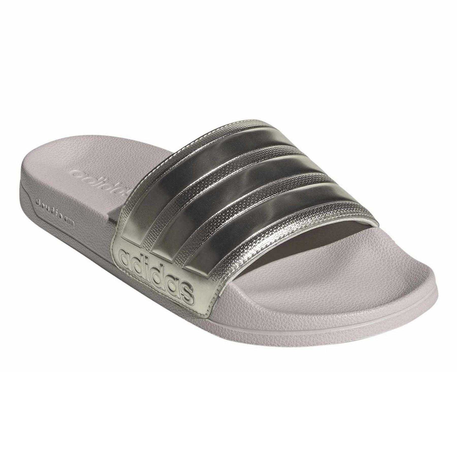 Metallic - Pack Shot - Adidas Unisex Adult Adilette Slides