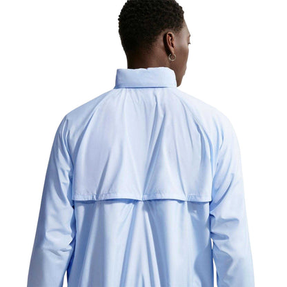 Blue - Side - Nike Mens Windrunner Lightweight Windbreaker