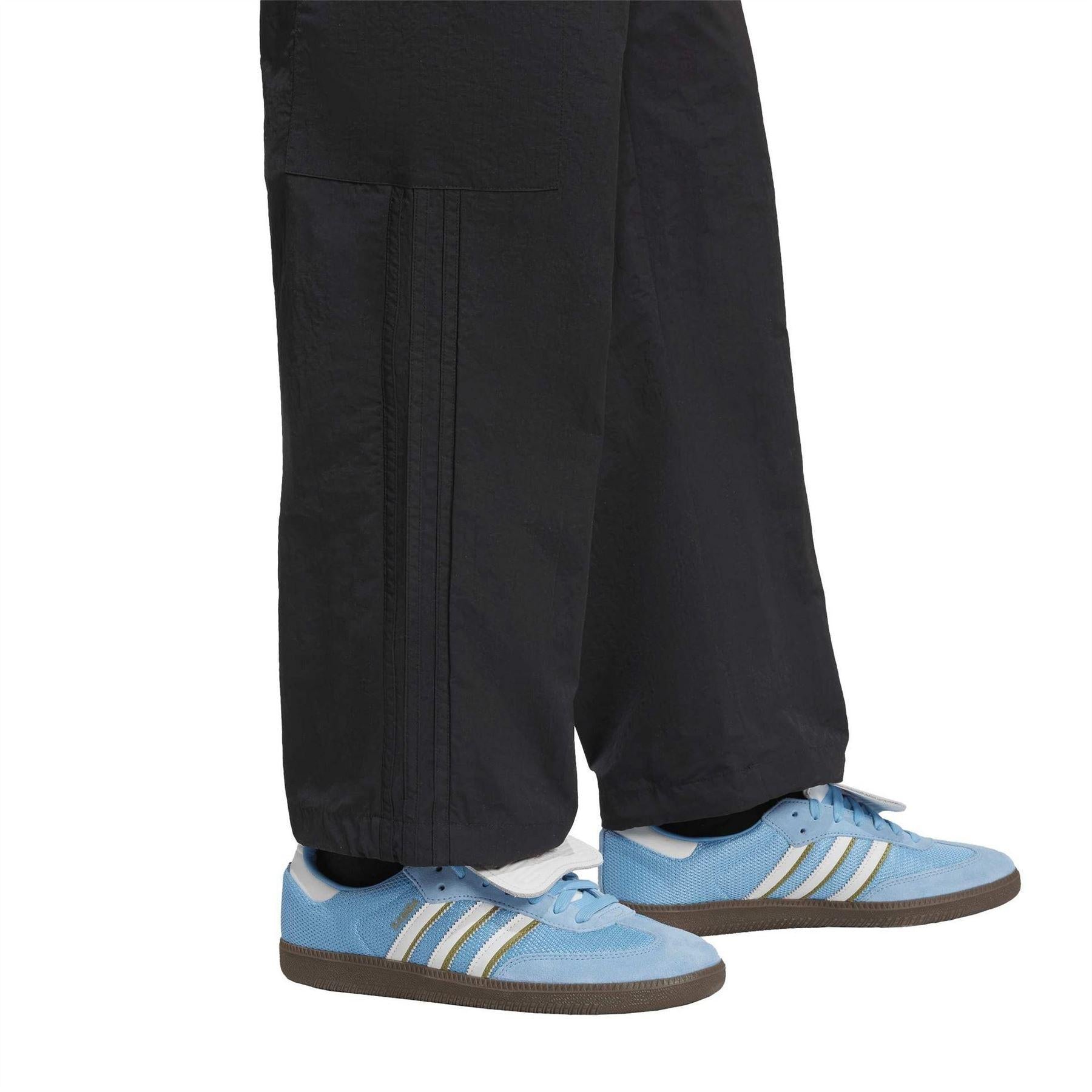 Black - Lifestyle - Adidas Mens Adicolor Classics 3 Stripes Cargo Trousers