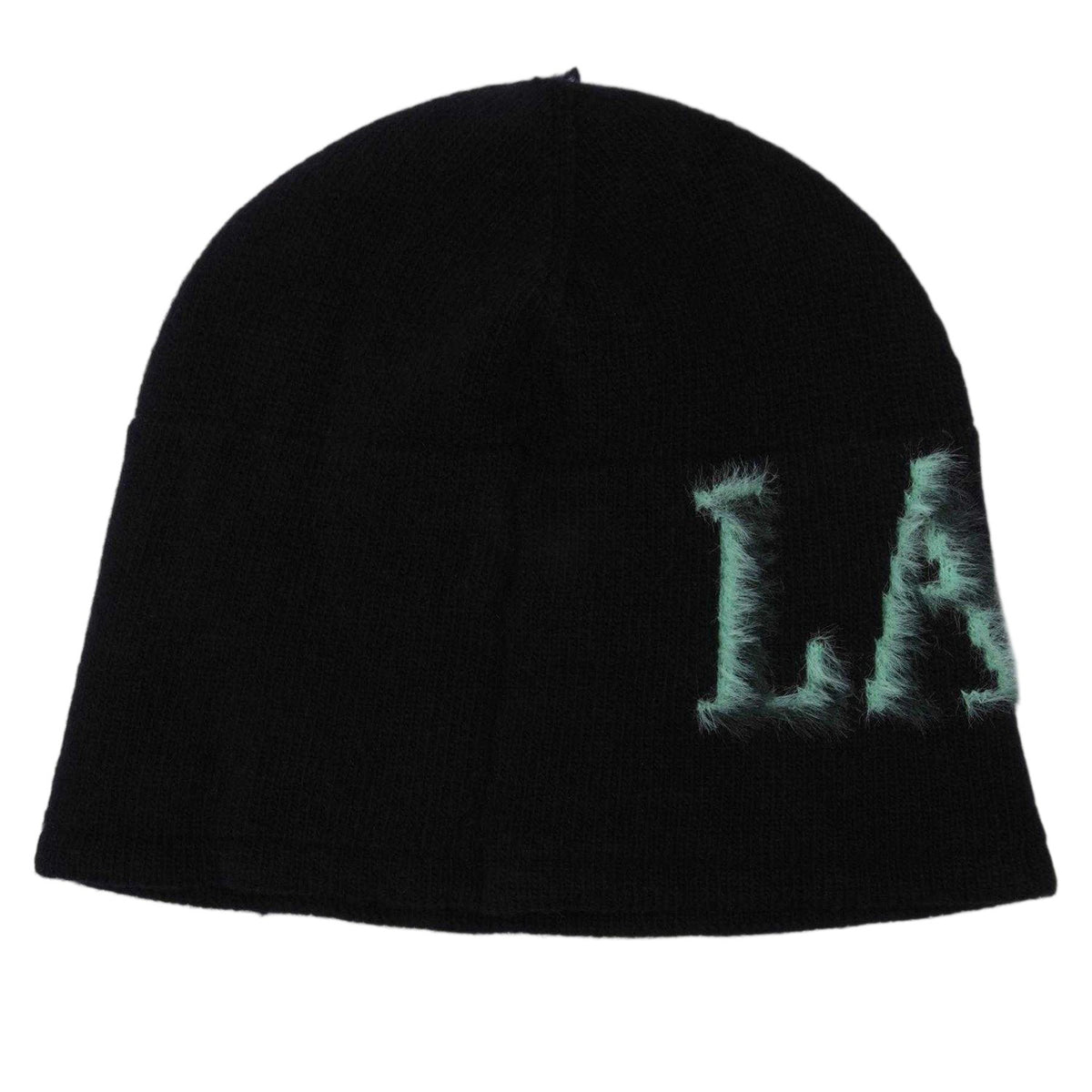 Black - Back - Lacoste Instarsia Beanie
