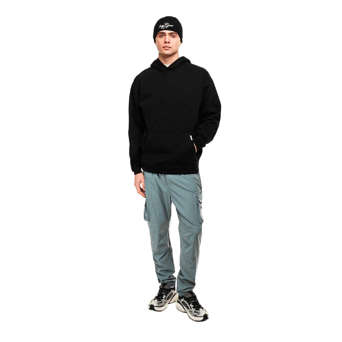 Jet Black - Lifestyle - Represent England Beanie