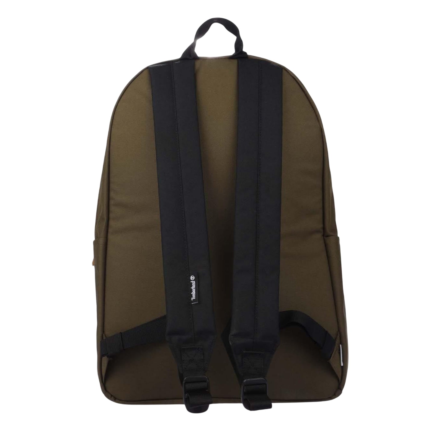 Olive - Back - Timberland Logo Leather Detailing 22L Backpack