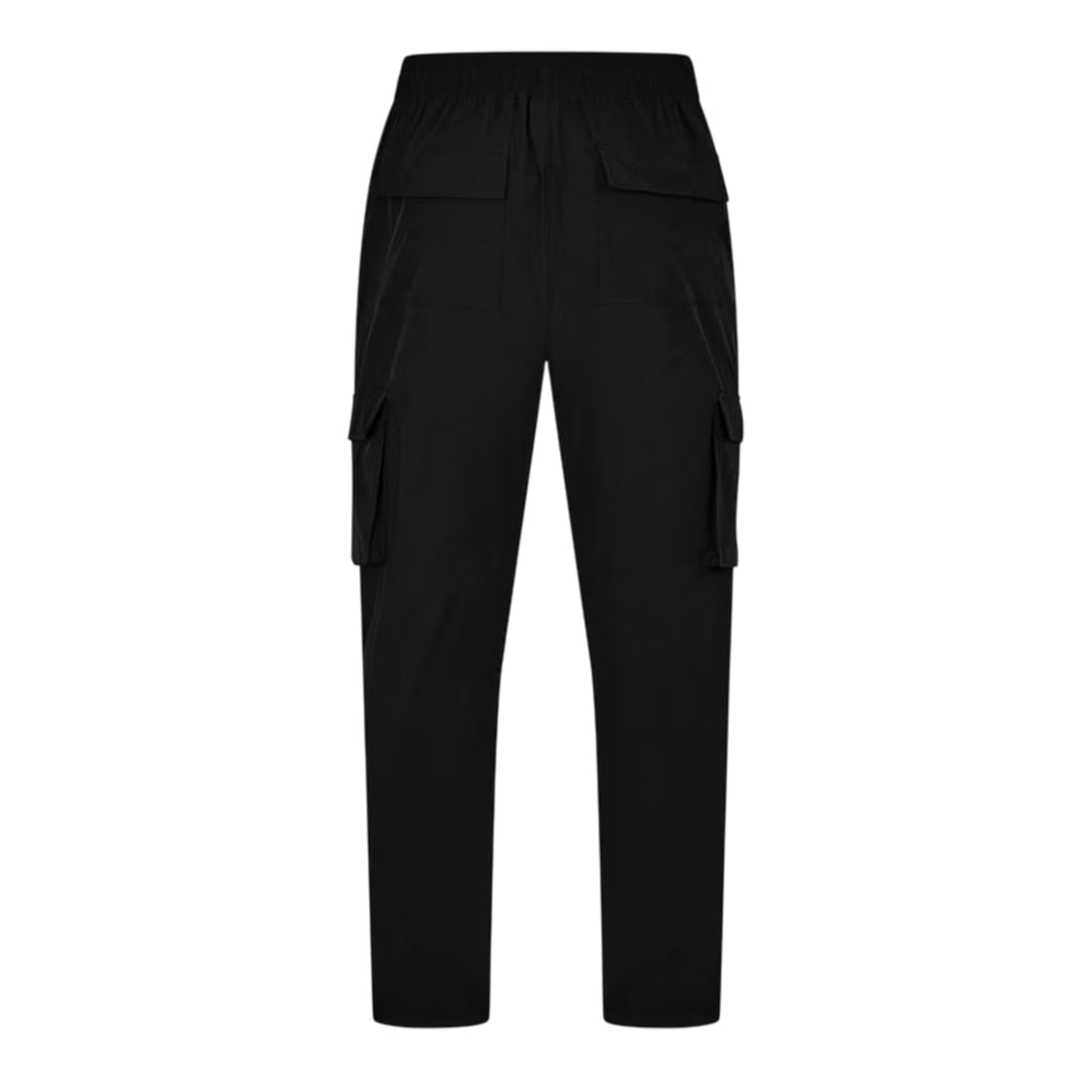 Black - Back - Everlast Mens Performance Cargo Trousers