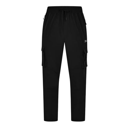Black - Front - Everlast Mens Performance Cargo Trousers