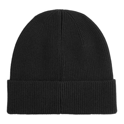 Black - Back - Lyle & Scott Embroidered Logo Beanie