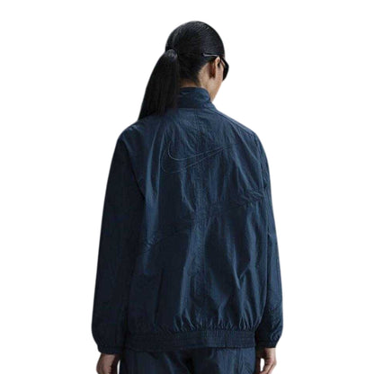 Navy Blue - Back - Nike Womens-Ladies Street Jacket