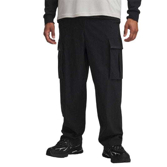 Black - Front - Under Armour Mens Unstoppable Cargo Trousers