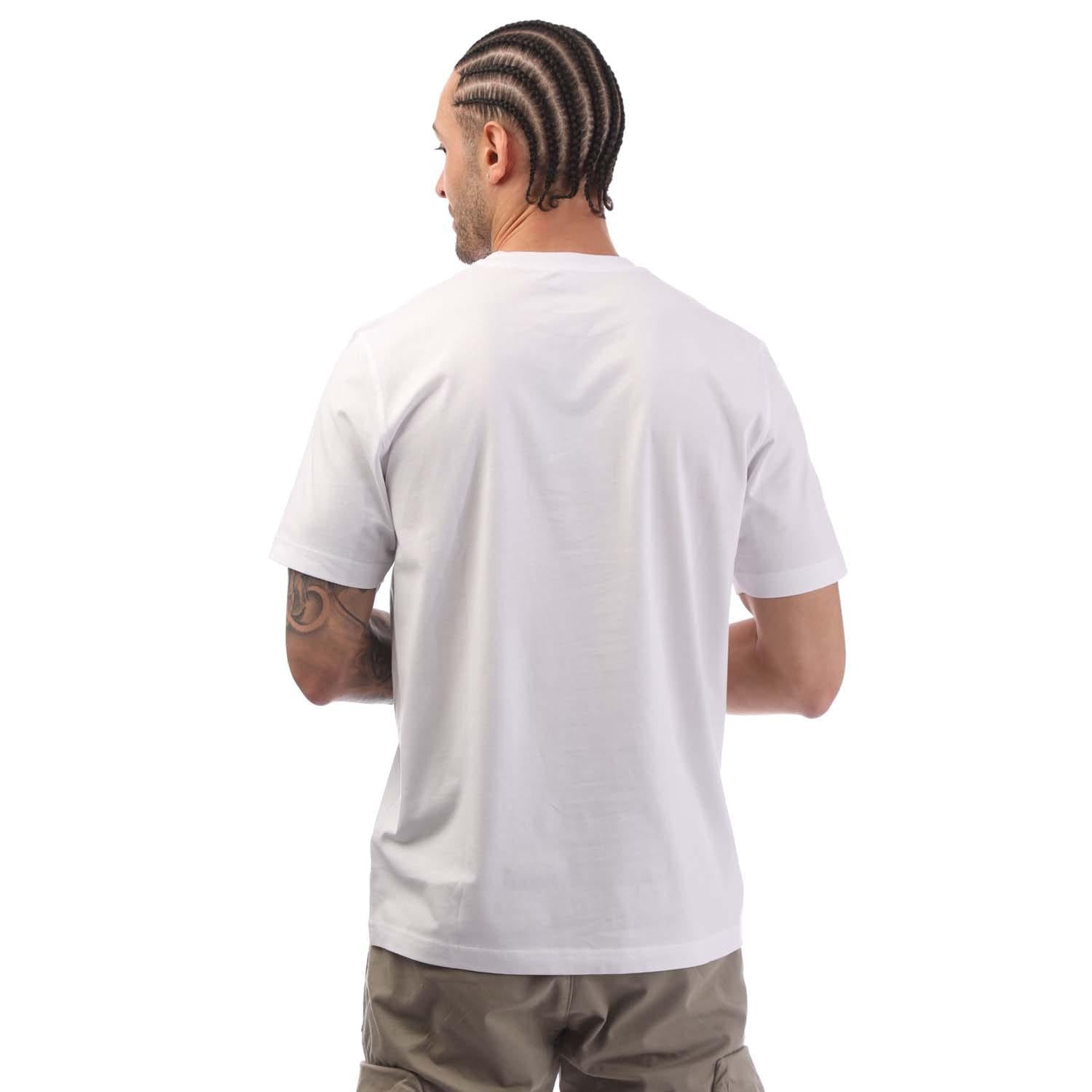 White - Back - Diesel Mens T-Just 5-1 T-Shirt