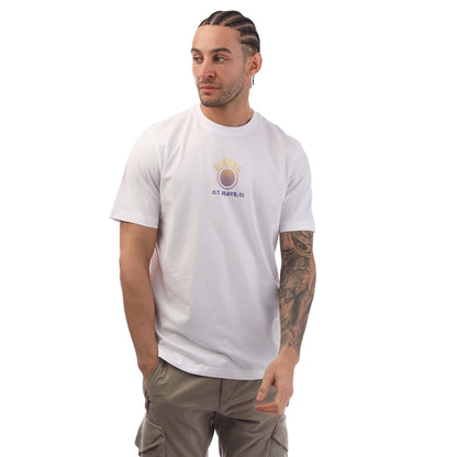 White - Front - Diesel Mens T-Just 5-1 T-Shirt