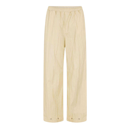 Ecru - Front - Couture Club Womens-Ladies Shell Trousers