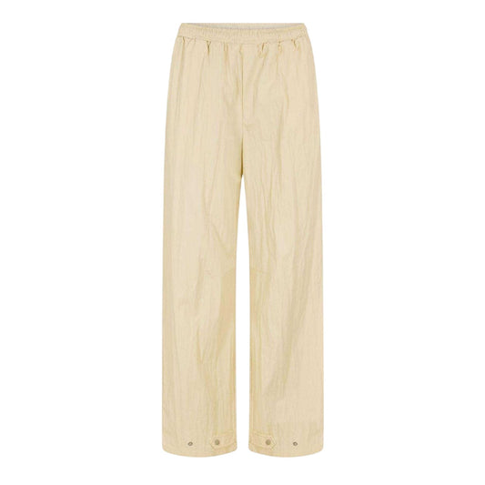 Ecru - Front - Couture Club Womens-Ladies Shell Trousers