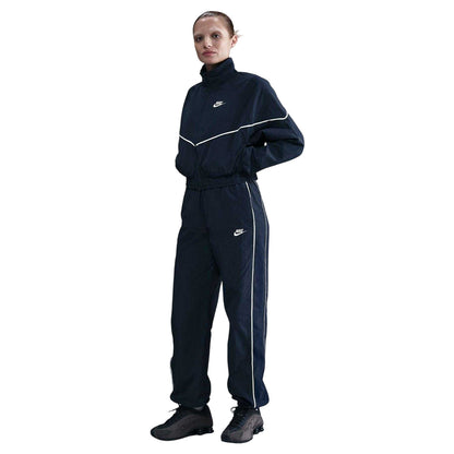 Midnight Navy - Lifestyle - Nike Womens-Ladies NSW Chevron Windproof Windbreaker