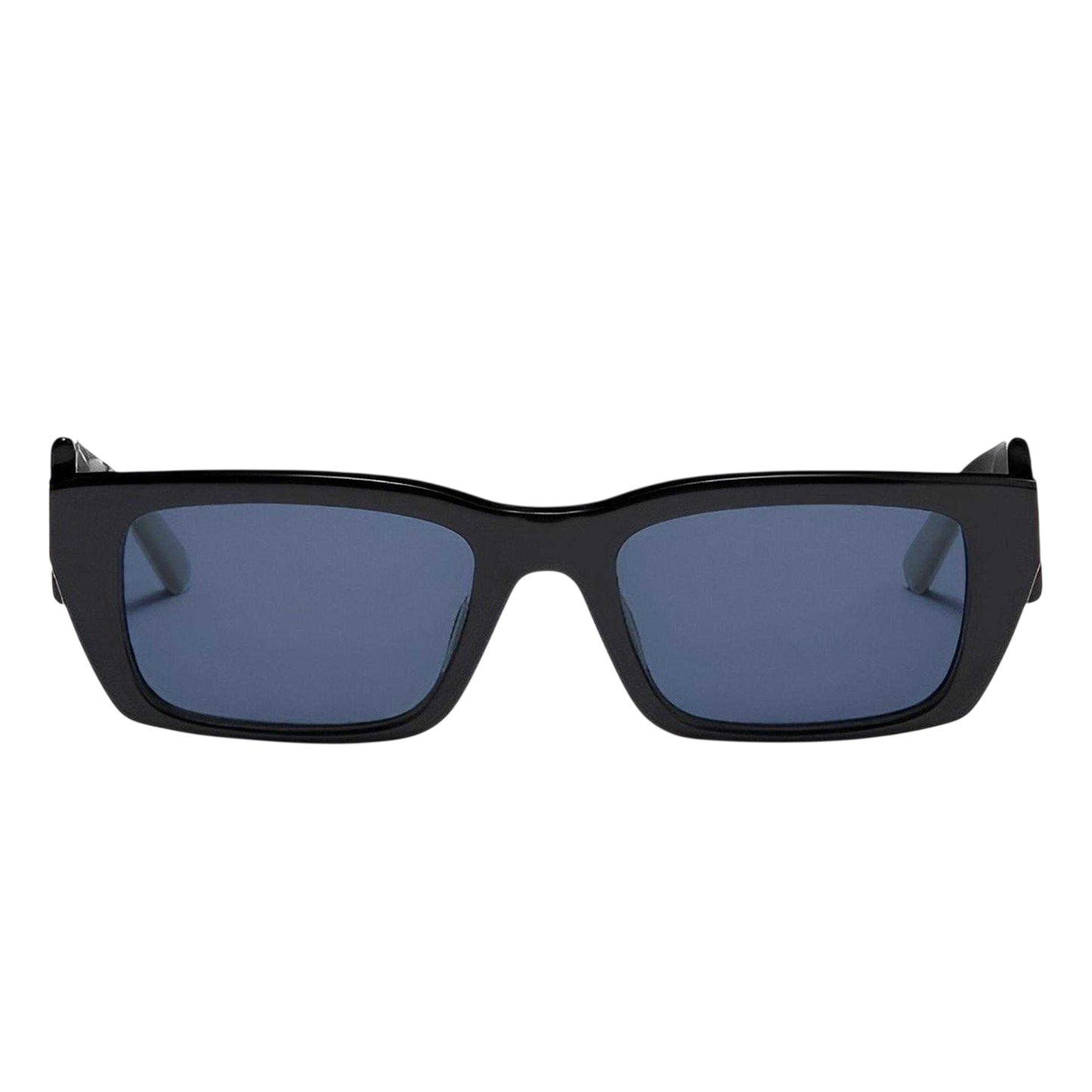 Black Blue - Front - Palm Angels Mens Rectangle Sunglasses