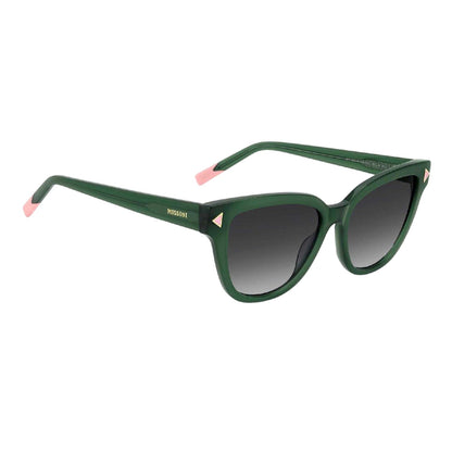 Green - Back - Missoni Womens-Ladies Round Sunglasses