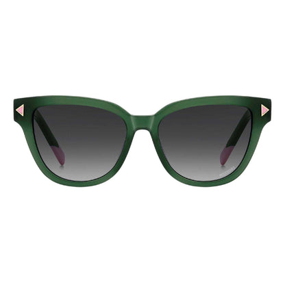 Green - Side - Missoni Womens-Ladies Round Sunglasses