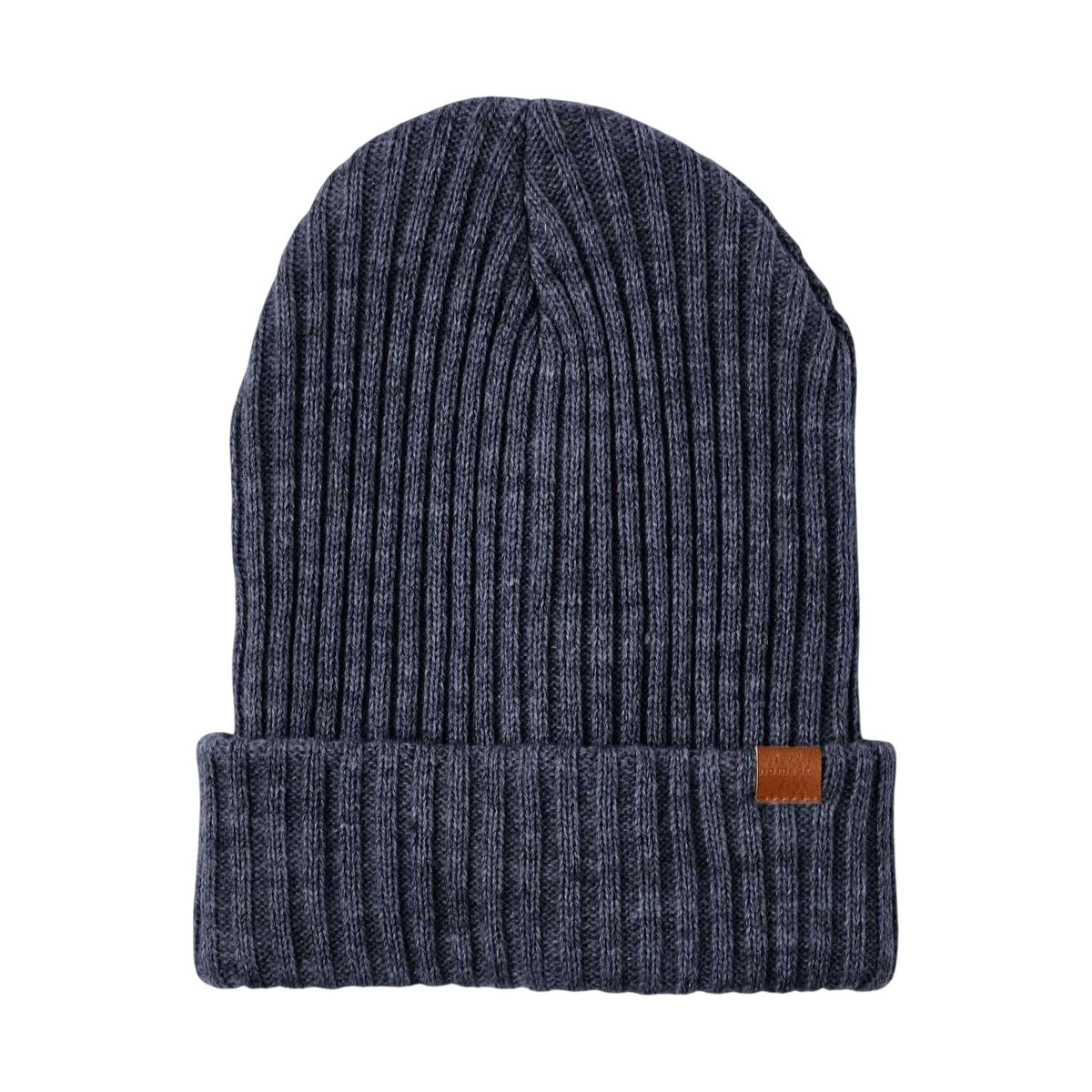 Blue - Front - Name It Childrens-Kids Knitted Beanie