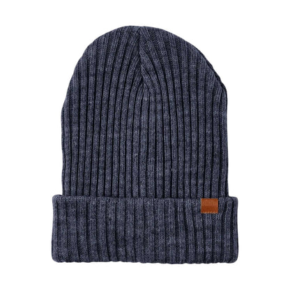Blue - Front - Name It Childrens-Kids Knitted Beanie
