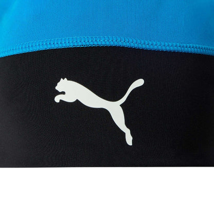 Electric Blue-Black - Side - Puma Mens Liga Beanie