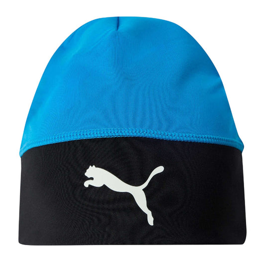 Electric Blue-Black - Front - Puma Mens Liga Beanie