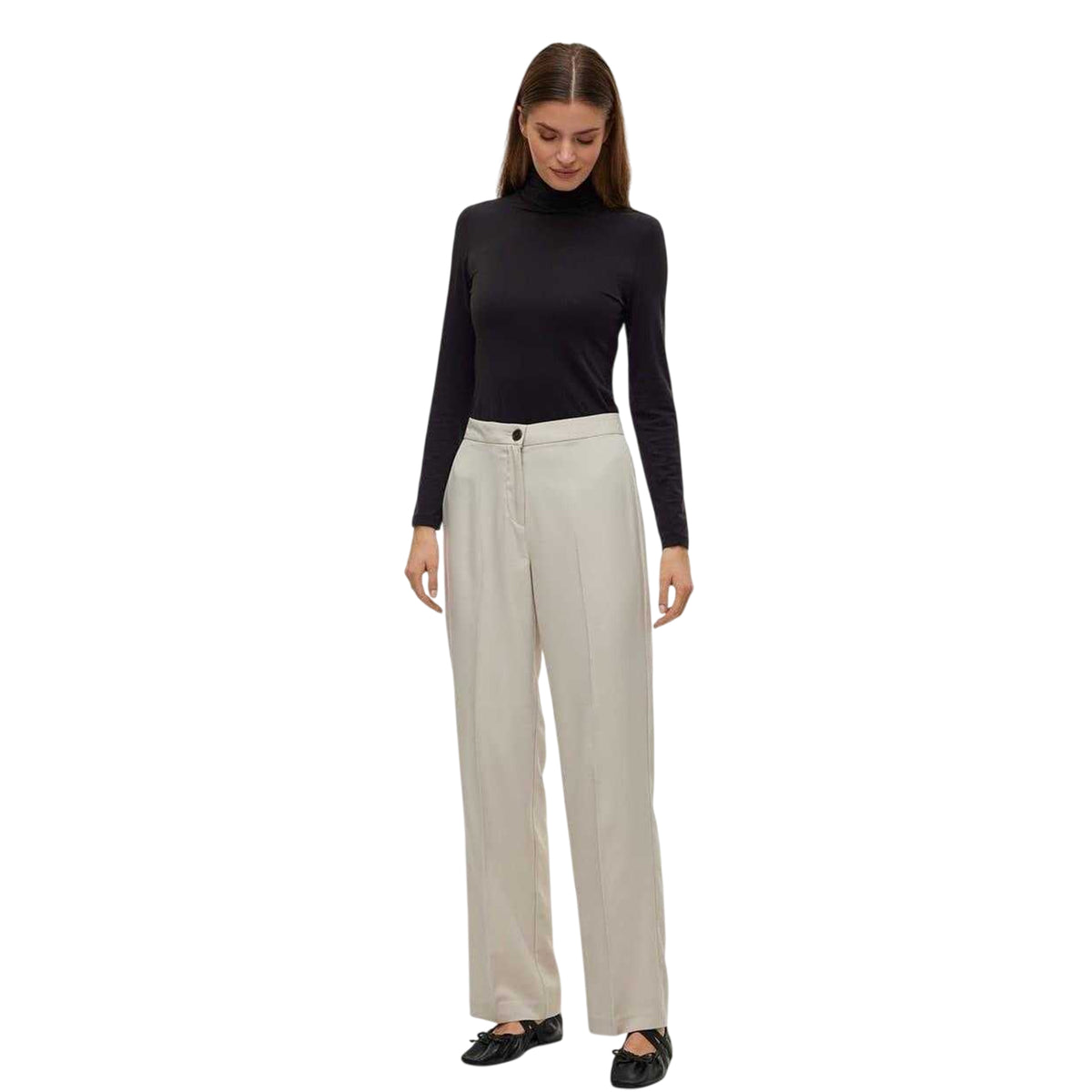 Silver - Lifestyle - Vero Moda Womens-Ladies Vmrita Regular Trousers