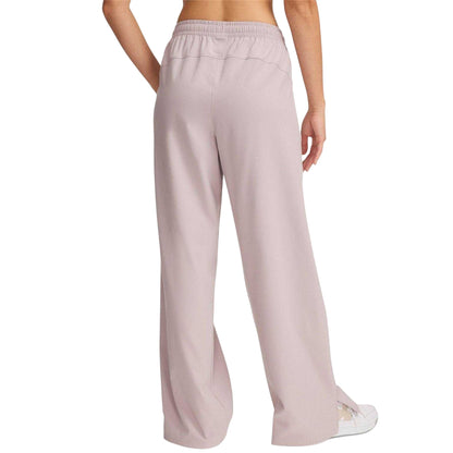 Frost Gray - Back - Under Armour Womens-Ladies Rival Wide Leg Trousers