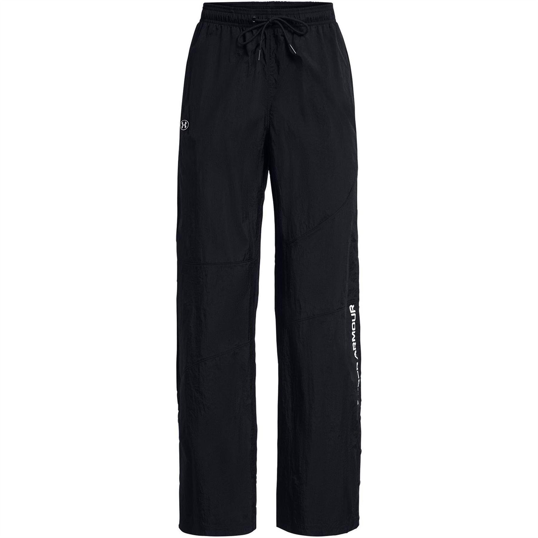 Black - Front - Under Armour Womens-Ladies Legacy Joggers