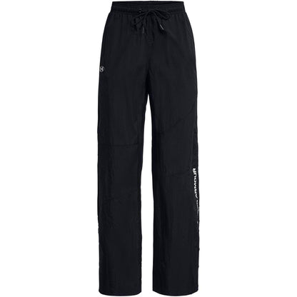 Black - Front - Under Armour Womens-Ladies Legacy Joggers