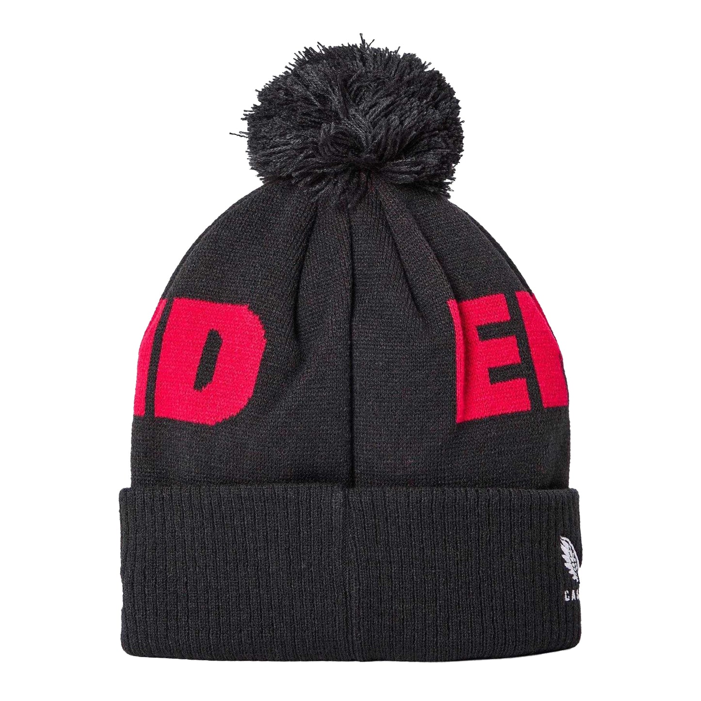 Persian Blue-Black - Back - Castore 2026 England Rugby Knitted Beanie