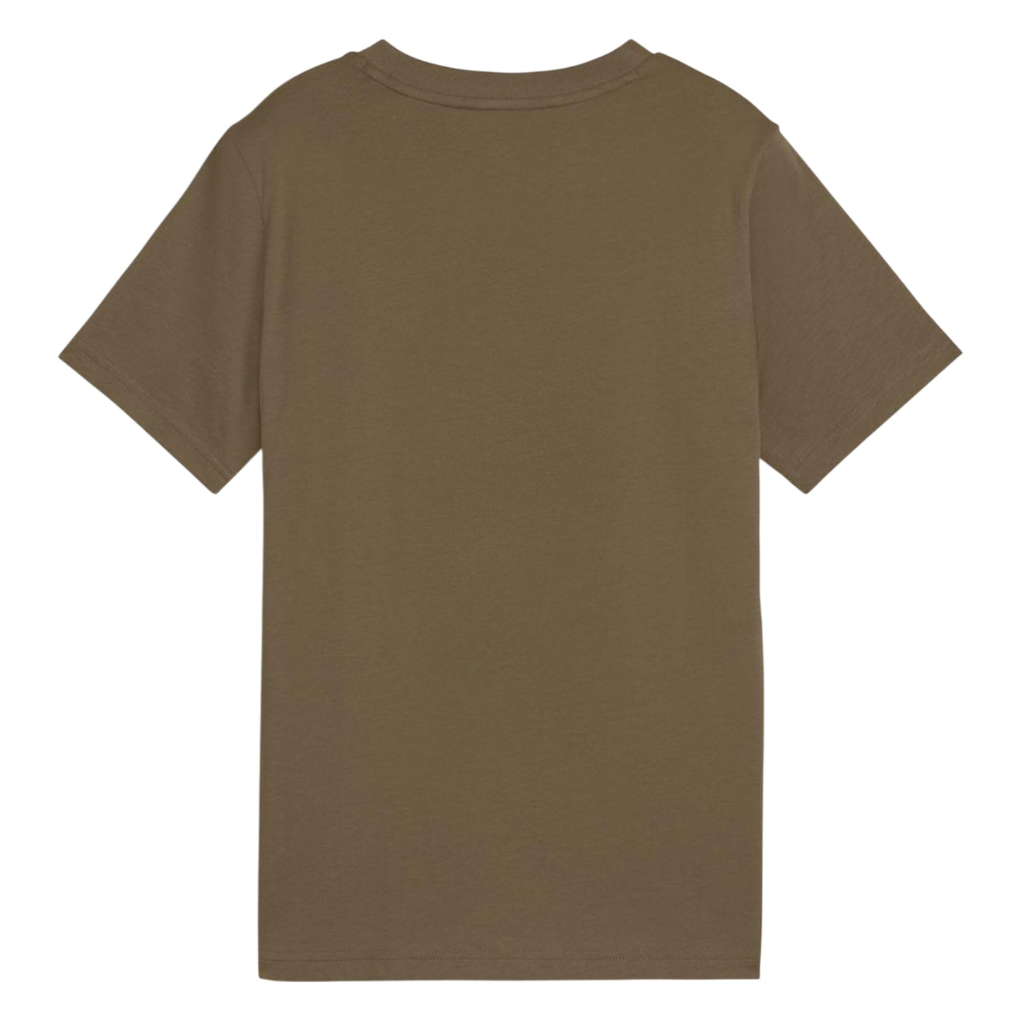 Green - Back - Puma Childrens-Kids Essential Logo T-Shirt