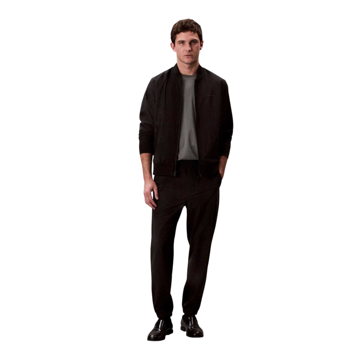Black - Lifestyle - Calvin Klein Mens Tapered Trousers