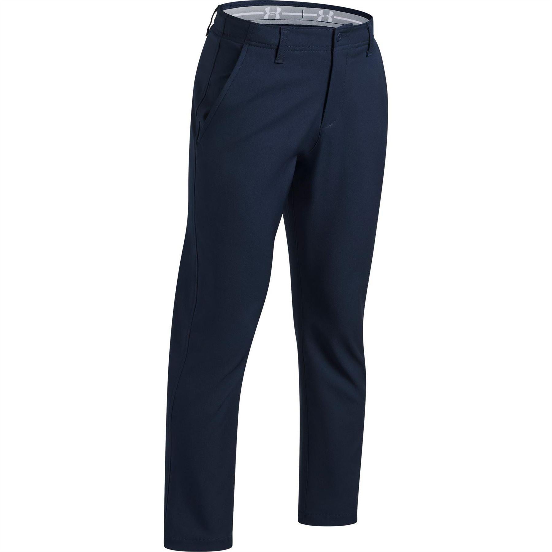 Academy Blue-Gray Dawn - Side - Under Armour Boys Showdown Golf Trousers