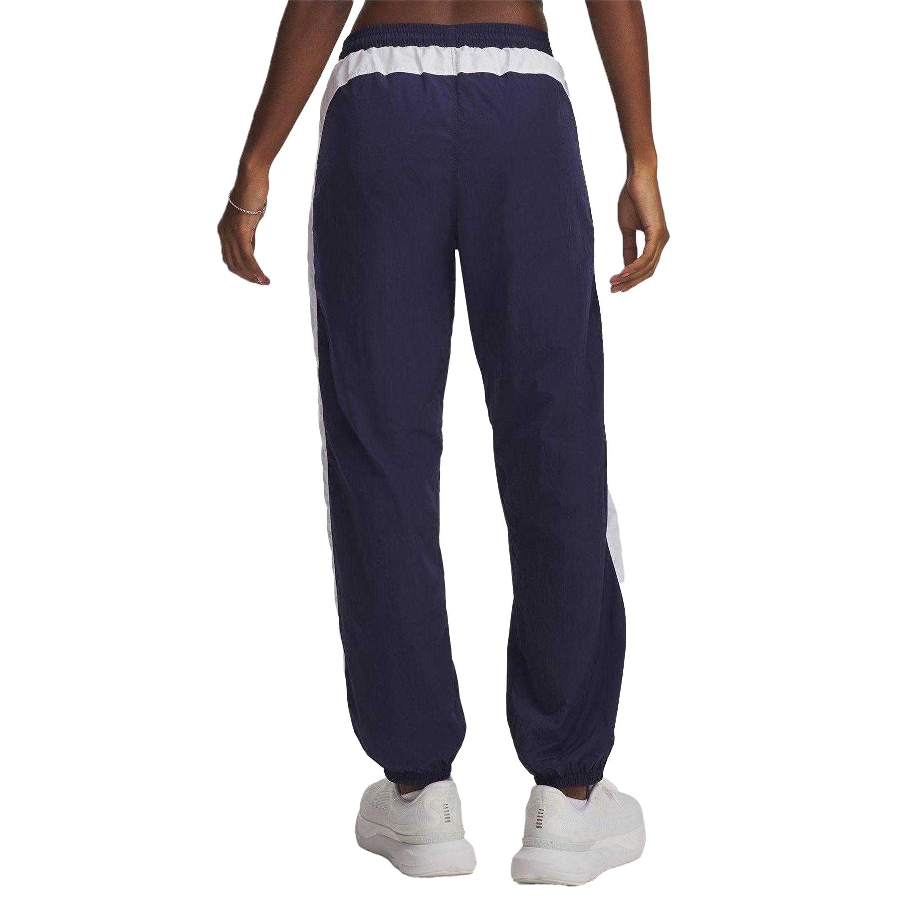 Blue - Back - Under Armour Womens-Ladies Icon Tracksuit Bottoms