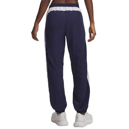 Blue - Back - Under Armour Womens-Ladies Icon Tracksuit Bottoms