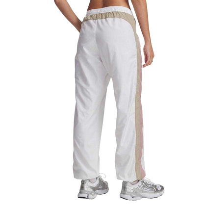 White - Back - Under Armour Womens-Ladies Icon Tracksuit Bottoms
