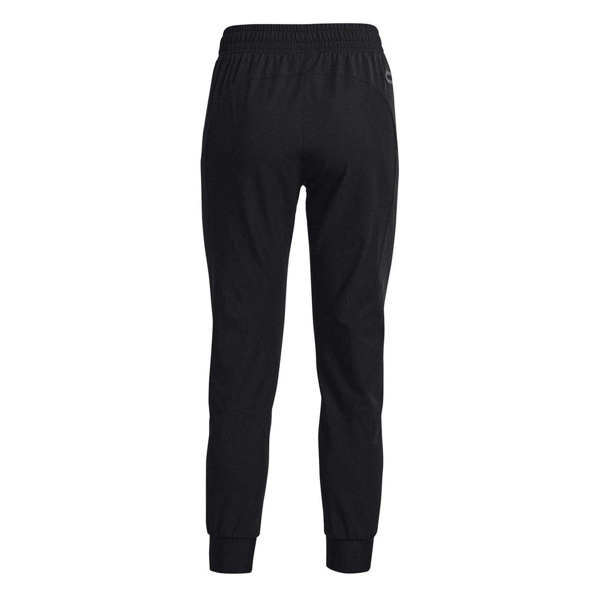 Black - Back - Under Armour Womens-Ladies Unstoppable Tracksuit Bottoms