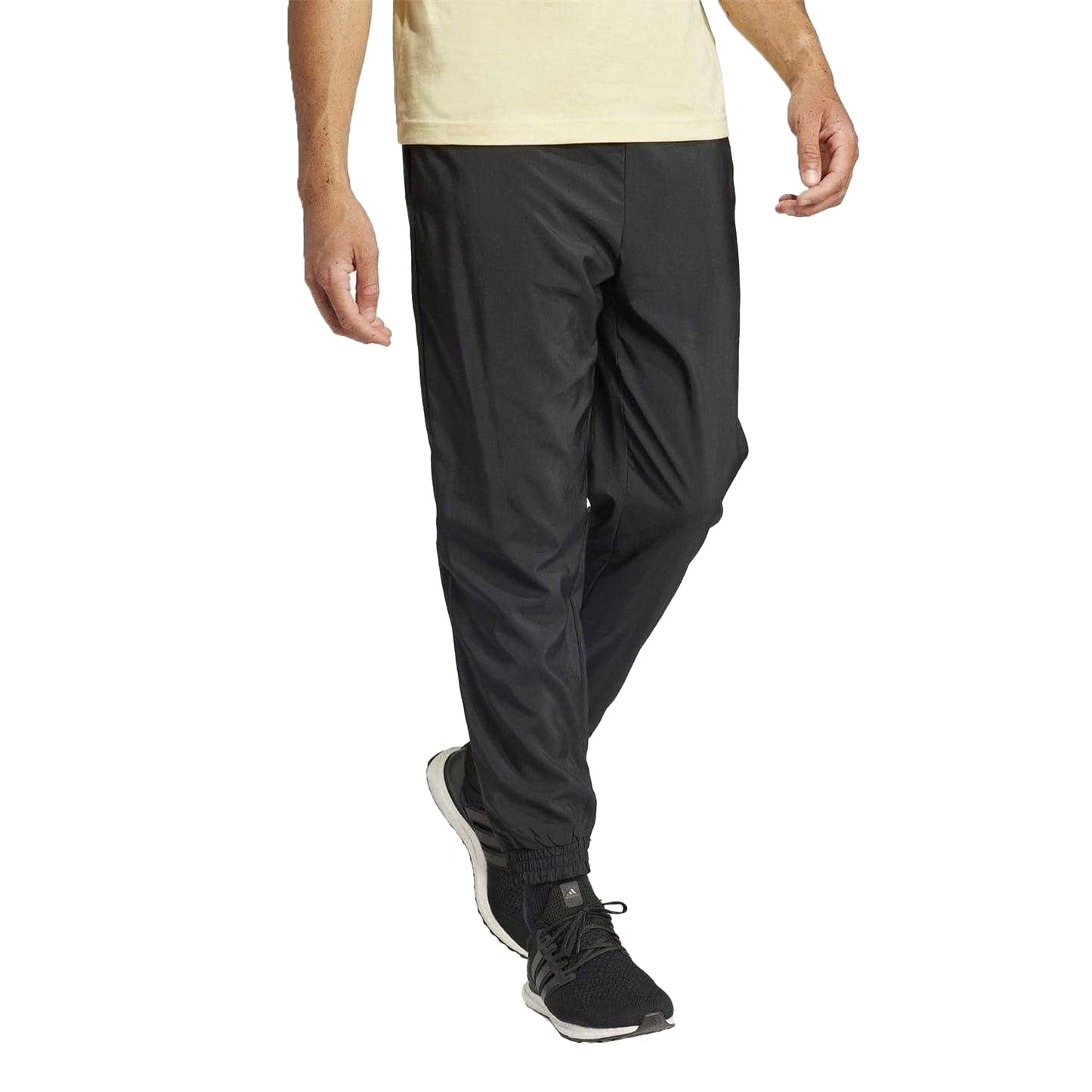 Black-White - Pack Shot - Adidas Mens Stanford Tracksuit Bottoms