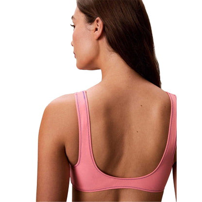 Scarlet - Side - Calvin Klein Womens-Ladies Bralette Bikini Top