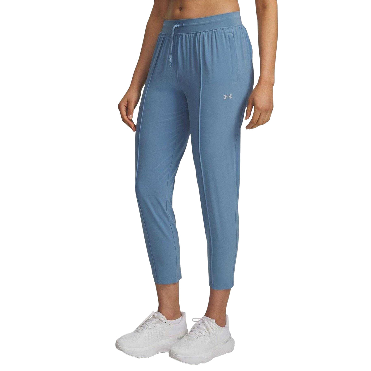 Blue - Front - Under Armour Womens-Ladies Velociti Pro Trousers