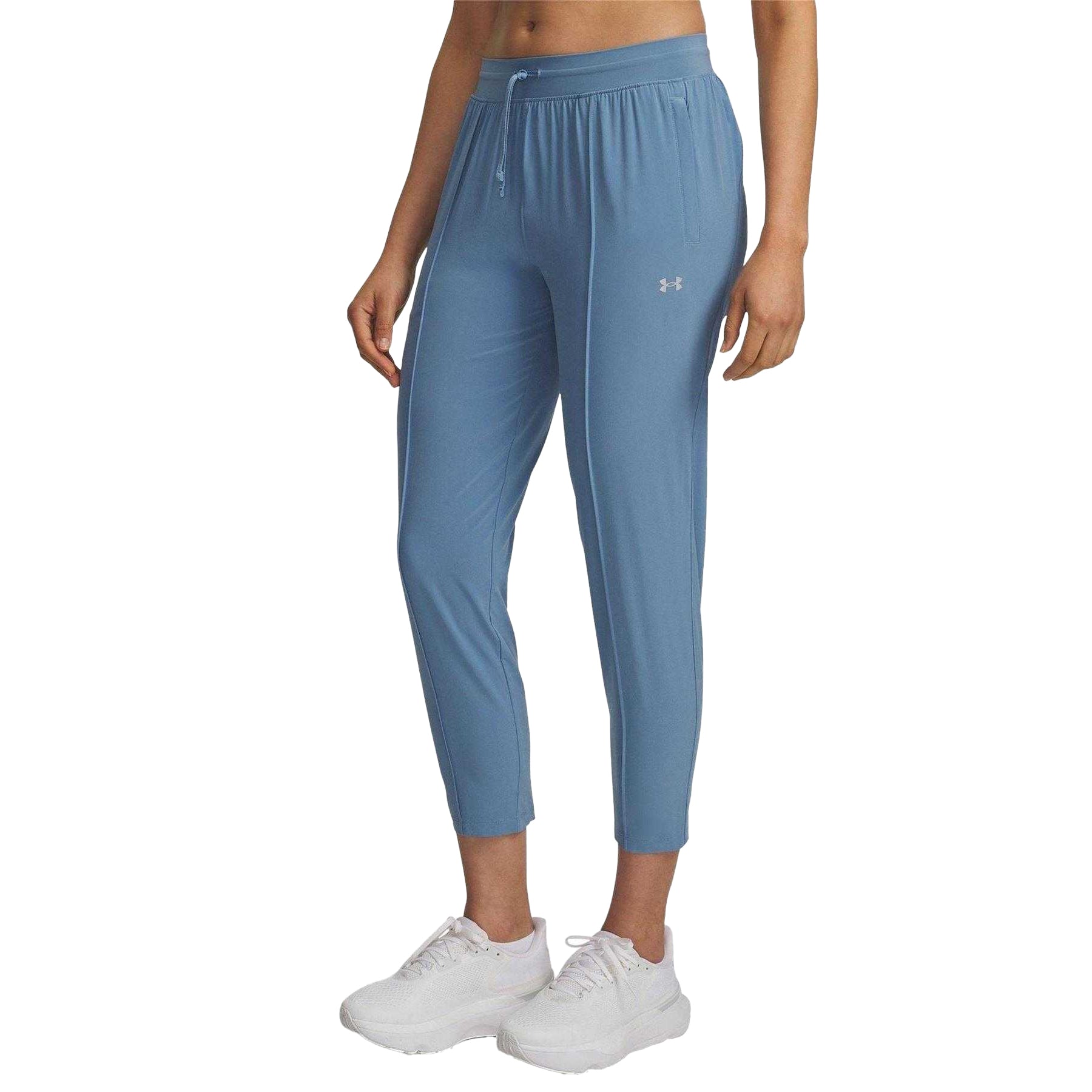 Blue - Front - Under Armour Womens-Ladies Velociti Pro Trousers