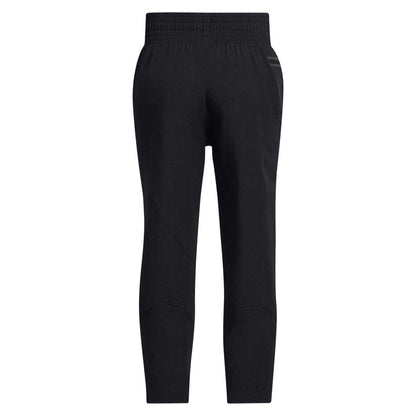 Black - Back - Under Armour Womens-Ladies Unstoppable Tracksuit Bottoms