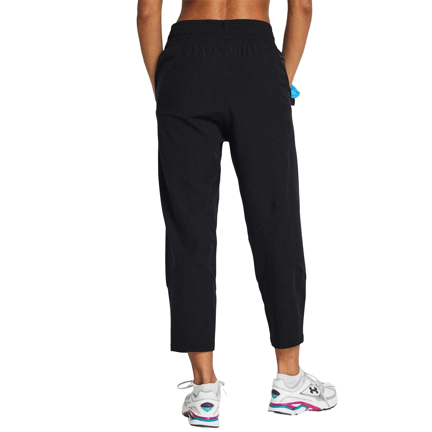 Black - Lifestyle - Under Armour Womens-Ladies Unstoppable Tracksuit Bottoms