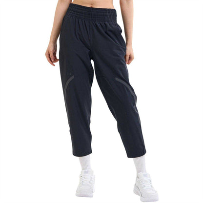 Black - Pack Shot - Under Armour Womens-Ladies Unstoppable Tracksuit Bottoms