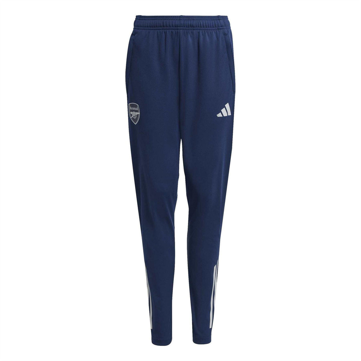 Navy Blue - Front - Adidas Childrens-Kids Arsenal FC Tracksuit Bottoms