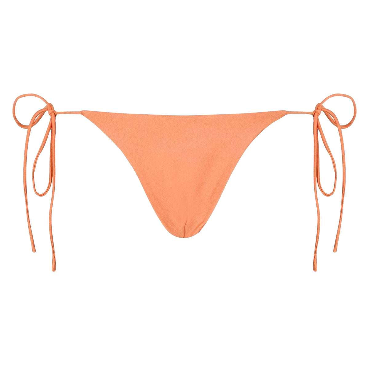 Tangerine - Back - Asta Resort Womens-Ladies Mia Tanga Side Tie Bikini Bottoms