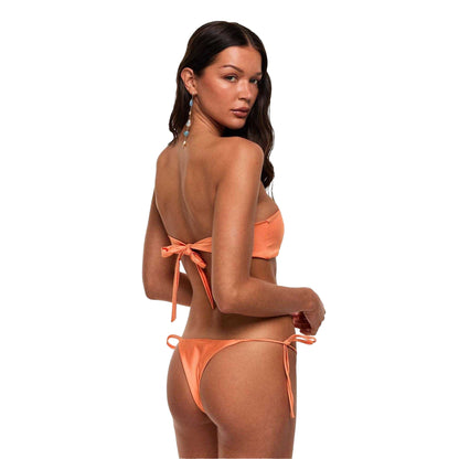 Tangerine - Lifestyle - Asta Resort Womens-Ladies Mia Tanga Side Tie Bikini Bottoms